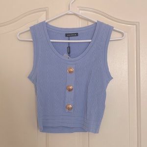 NEW Parisian Vintage Blue Top